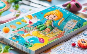 儿童营养画册设计，未来儿童健康管理的视觉解决方案